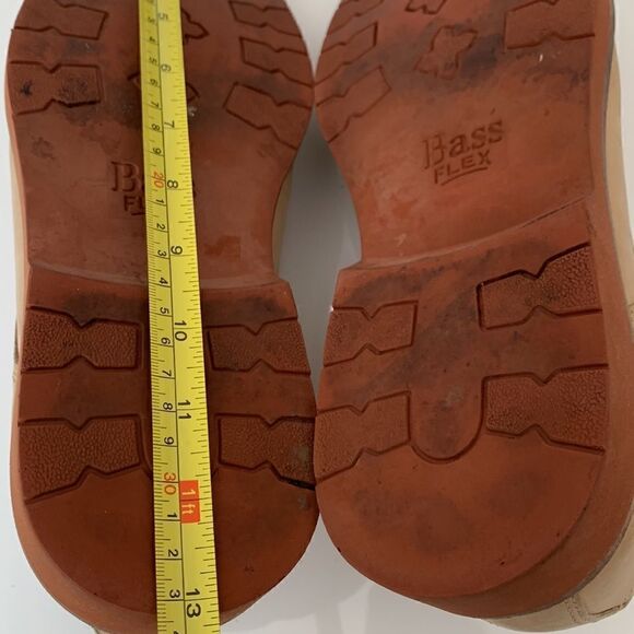 Bass Flex Gunslinger Tan Men’s Shoes Size 11 - Picture 6 of 9